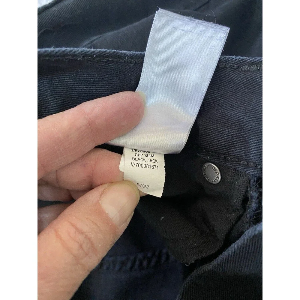 Old Navy Men's Slim Built-In Tough Jeans - Black Jack - 30x34